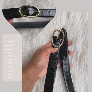 Minelli Paris Vintage, Like New Sz Small  Leather Belt